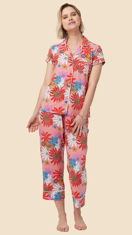 Here Comes the Sun Pima Knit Capri